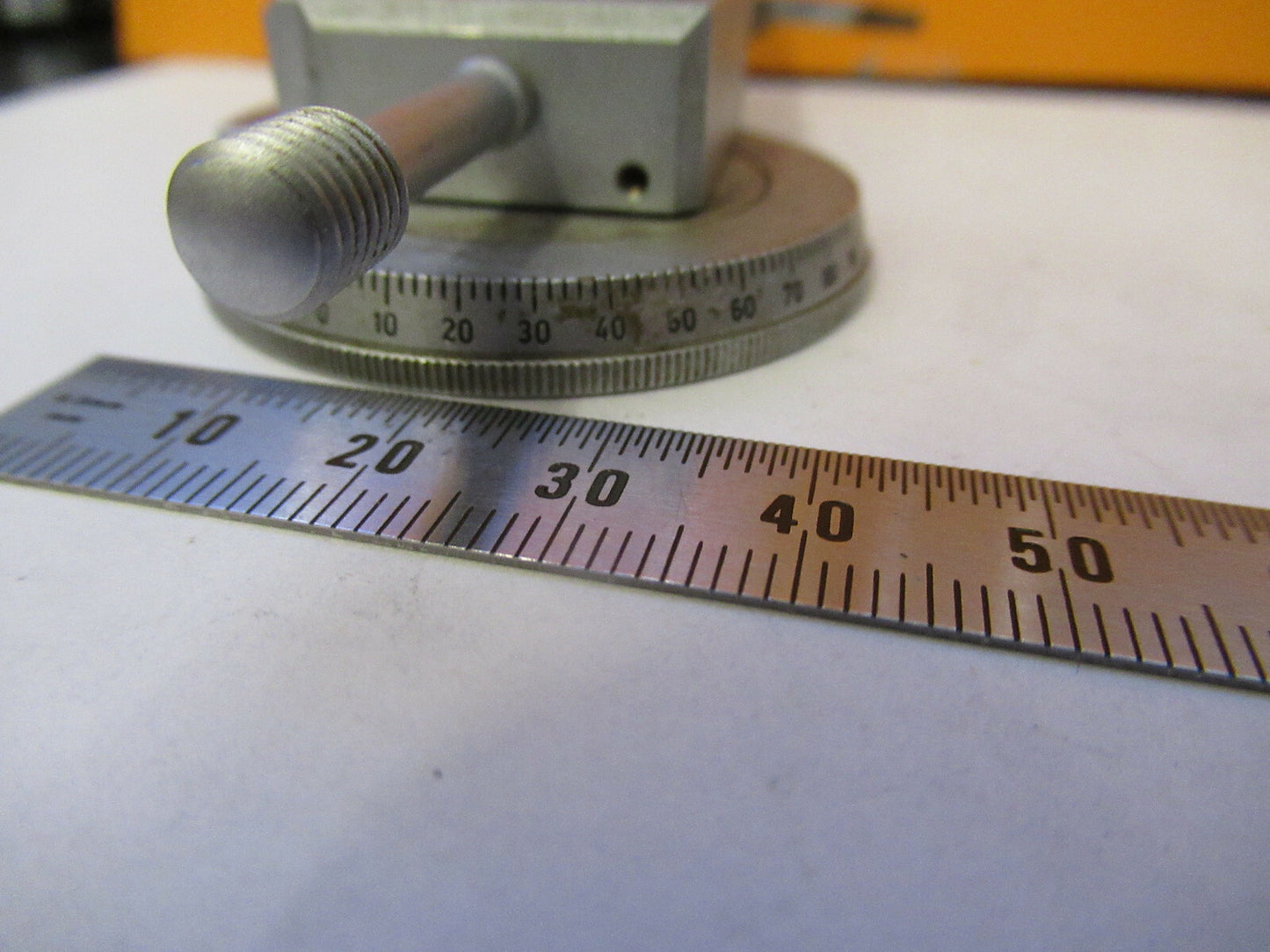 Polarizer Slide Rotable broken Microscope Part
