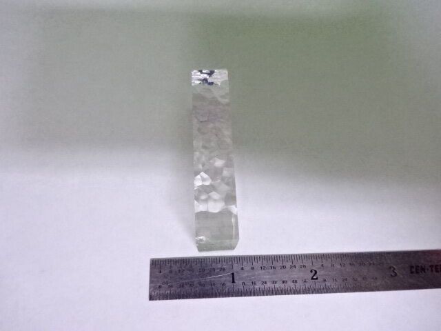 SYNTHETIC QUARTZ CRYSTAL Q FACTOR SLAB GROWTH FREQUENCY CONTROL AS IS #AS-96