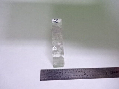 SYNTHETIC QUARTZ CRYSTAL Q FACTOR SLAB GROWTH FREQUENCY CONTROL AS IS #AS-96