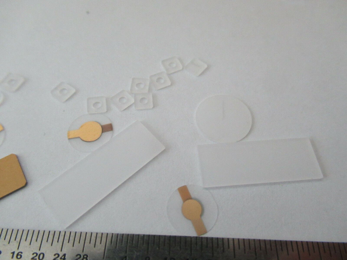 LOT BLANK PIEZOELECTRIC QUARTZ CRYSTAL X- Y- YX-CUT PIEZO SENSOR AS PIC #F5-A-60