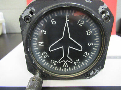BELL HELICOPTER 206 AIRCRAFT 206-075-606-103 INDICATOR GYRO BK-1 AS PIC &B3-B-04