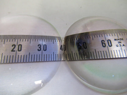 OLYMPUS JAPAN LOT 4 EA LENSES LENS MICROSCOPE PART AS PICTURED T3-B-38