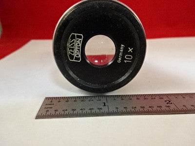 Microscope Part Carl Zeiss AG Opton Germany 10X Eyepiece Ocular Optics B