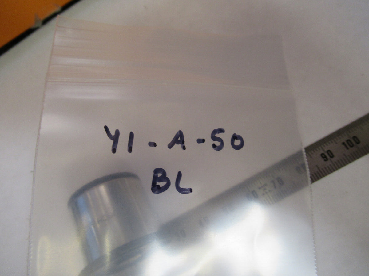 ANTIQUE BAUSCH LOMB "1/2"  EYEPIECE OPTICS MICROSCOPE PART AS PICTURED Y1-A-50