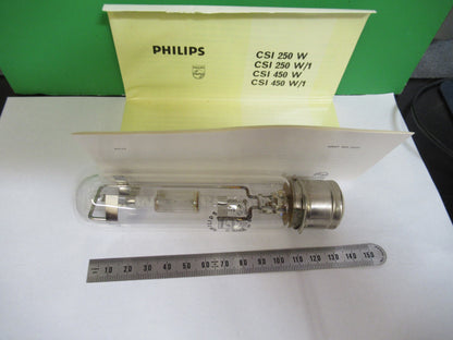 PHILIPS OPTICAL 250W SPECIAL BULB CSI LAMP OPTICS AS PICTURED S4-B-01