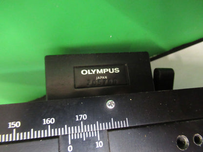 OLYMPUS JAPAN XY STAGE TABLE MICROSCOPE PART AS PICTURED T4-B-08