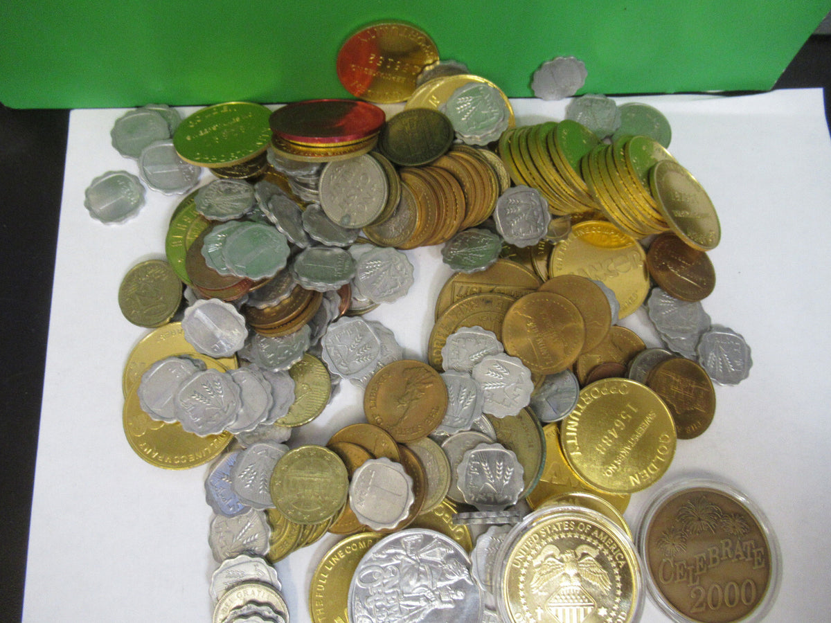 Large Collection Coins Assortment Fancies Unknown