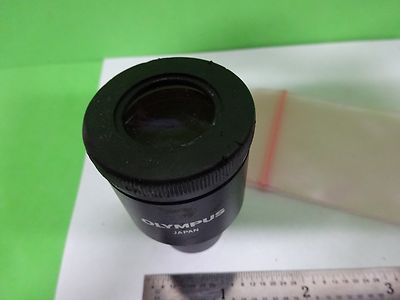 MICROSCOPE PART EYEPIECE OLYMPUS JAPAN [bent] 10X/20 L OPTICS AS IS BIN#W1-14