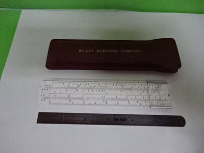 COLLECTABLE BLILEY ELECTRIC SLIDE RULER CALCULATOR AS IS #AS-97