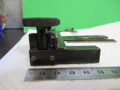For parts BAUSCH LOMB  XY STAGE CLIPS MICROSCOPE PART AS PICTURED S1-B-98