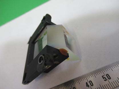 LEITZ WETZLAR GERMANY ERGOLUX MOUNTED PRISM MICROSCOPE PART AS PIC &R2-B-06