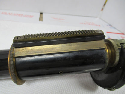 Antique Bausch & Lomb Tubus + Nosepiece Microscope Part