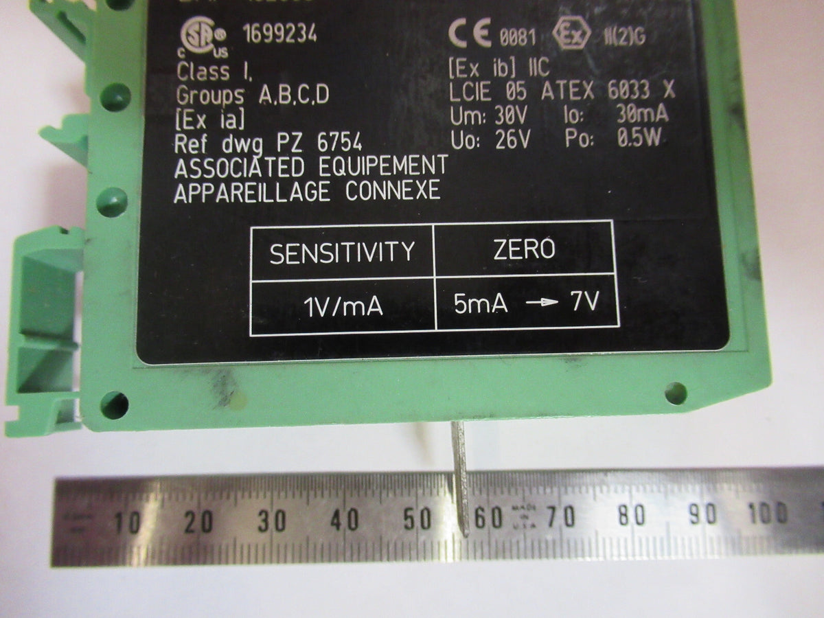 Meggitt Vibro-meter Gsi 124 Galvanic Isolation Module for SENSORs AS Pic