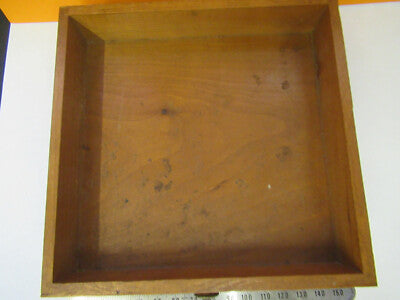 Antique Bausch & Lomb Wood Drawer for cabinet Microscope Part
