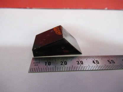 OLYMPUS JAPAN GLASS PRISM MICROSCOPE PART AS PICTURED T8-B-05