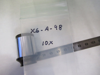 Antique 10X Eyepiece Lens Optics Microscope Part