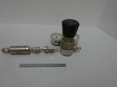 SEMICONDUCTOR LINE PRESSURE GAS VALVE REGULATOR FILTER ASSEMBLY AS IS BIN#TA-2ii