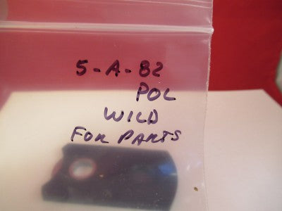 Wild Swiss M20 Polarizer Pol Slide Lens Microscope Part Optics