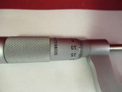 BROWN & SHARPE MICROMETER METROLOGY MACHINE SHOP TOOL AS PICTURED #12-A-42