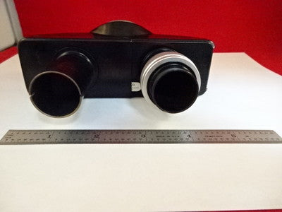MICROSCOPE PART WILD HEERBRUGG SWISS M20 HEAD OPTICS AS IS #Q8-A-51