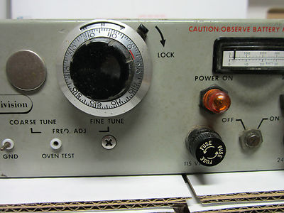 HALLICRAFTERS MANSON LAB ULTRA STABLE QUARTZ OSCILLATOR 1 MHz FREQUENCY STANDARD
