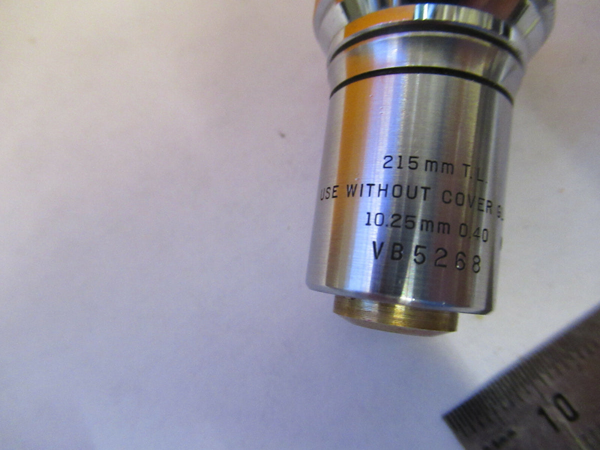 Bausch & Lomb Objective 10.25mm tubus 215mm Microscope Part