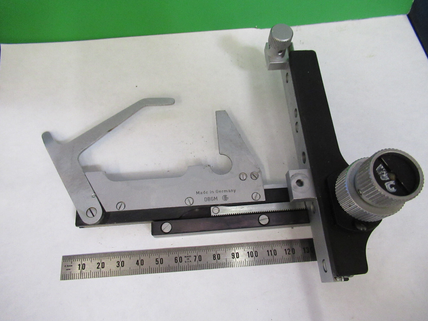 Ernst Leitz Wetzlar Germany Xy Clips Wotks Fine Microscope Part
