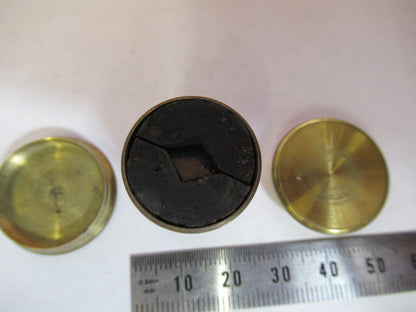 ANTIQUE BRASS POLARIZER EYEPIECE BECK LONDON MICROSCOPE PART AS PICTURED Y2-A-66