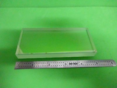 OPTICAL COATED RECTANGULAR WINDOW LASER OPTICS AS IS BIN#36-FT-11