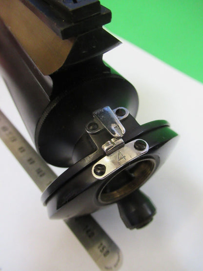 ANTIQUE SPENCER TUBUS + NOSEPIECE MICROSCOPE PART OPTICS AS PICTURED #Z8-A-14