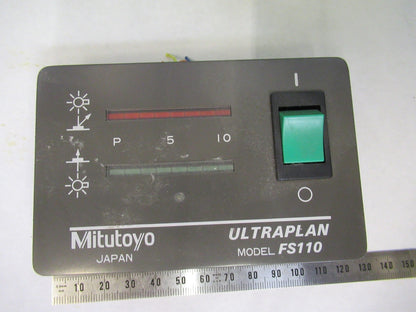MITUTOYO JAPAN ULTRAPLAN DISPLAY SWITCH MICROSCOPE PART AS PICTURED U8-B-37