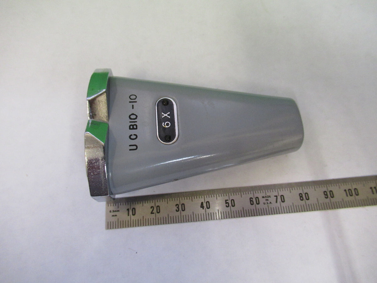AO AMERICAN OPTICS STEREO OBJECTIVE 6X MICROSCOPE PART AS PICTURED X4-A-02