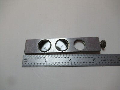 Antique Microscope Part Slide Rare Unknown