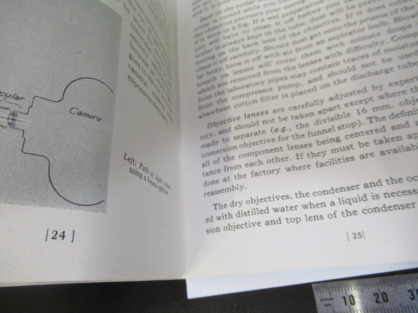 AO SPENCER 1930's BOOKLETS ANTIQUE MICROSCOPE PART AS PICTURED #R1-A-95