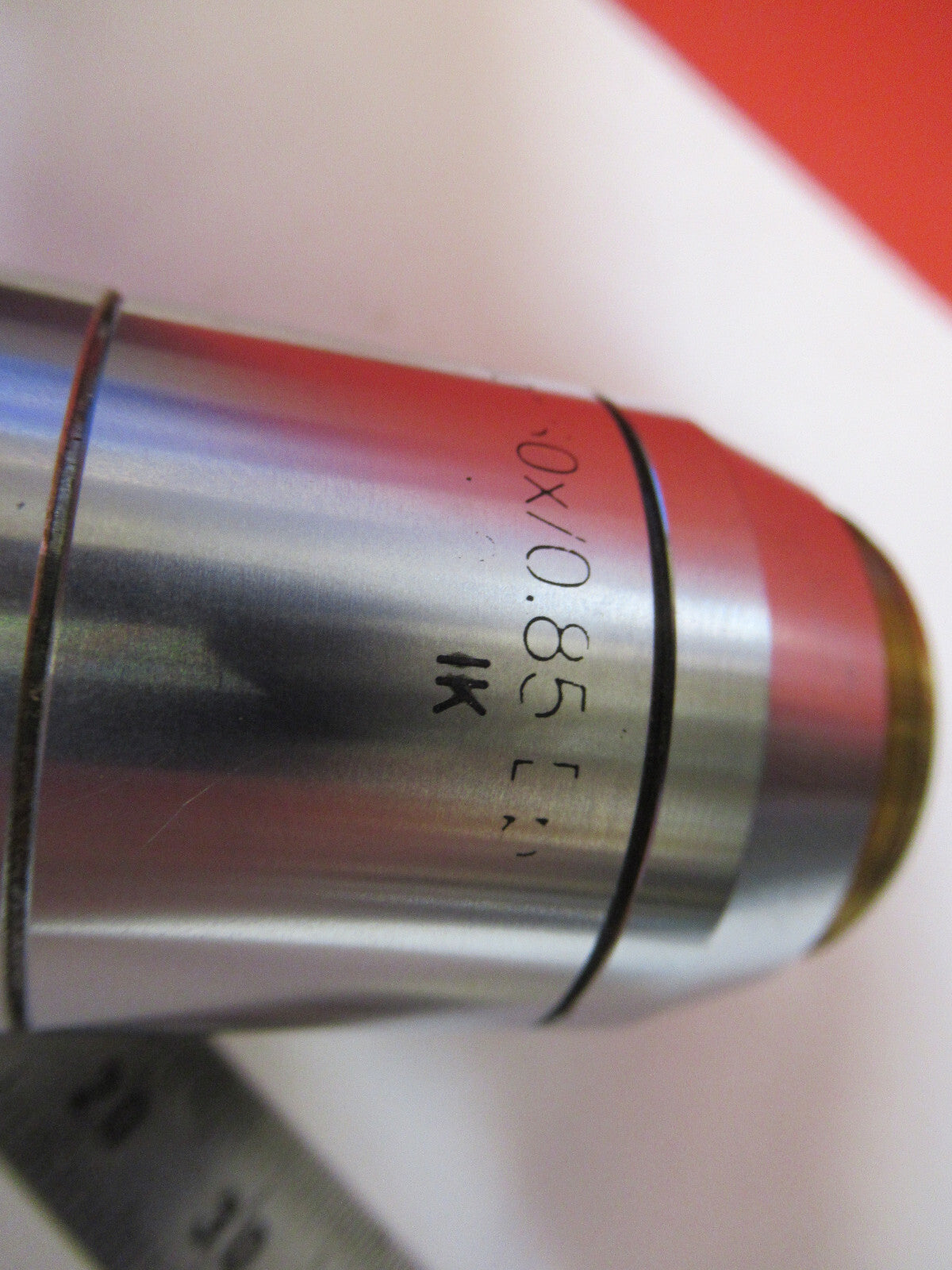 MICROSCOPE PART REICHERT POLYVAR OBJECTIVE DIC IK FLUOR 50X OPTICS Y5-A-30