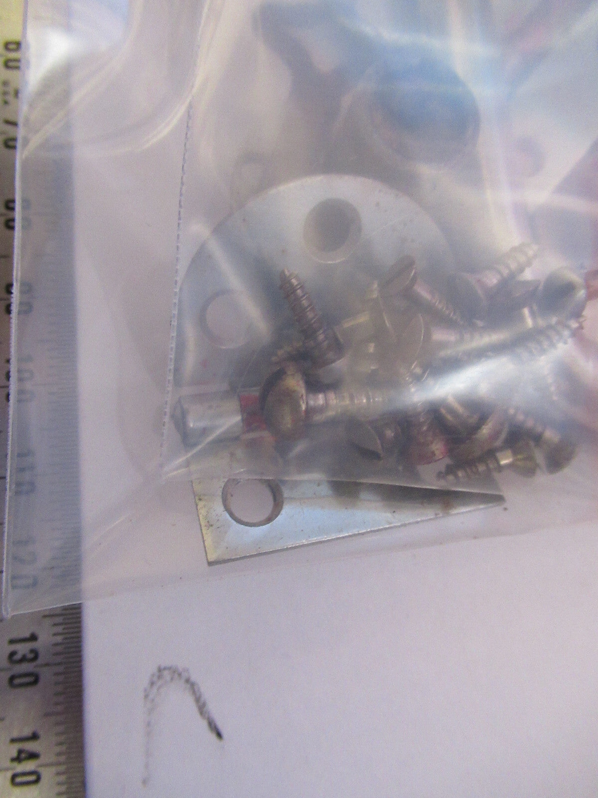 BAUSCH LOMB ANTIQUE LOCK WITHOUT KEY MICROSCOPE PART AS PICTURED Q2-106