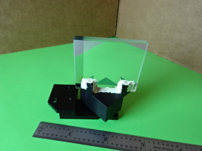 MICROSCOPE PART REICHERT LEICA POLYLITE BEAM SPLITTER  OPTICS AS IS #L5-B-05