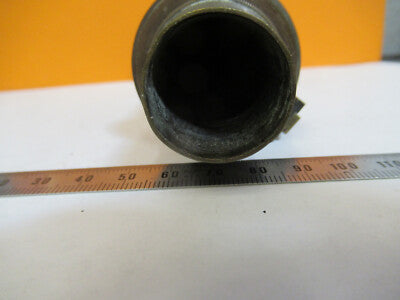 Antique Bausch & Lomb Brass Tubus + Nosepiece Microscope Part