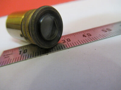 Antique Brass Nachet Objective France Microscope Part