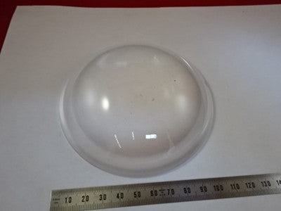 Optical Large Convex Lens [chip on edge] Optics AS IS