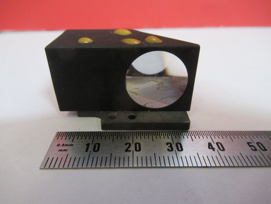 Ernst Leitz Germany Glass Prism Head Microscope Part Optics