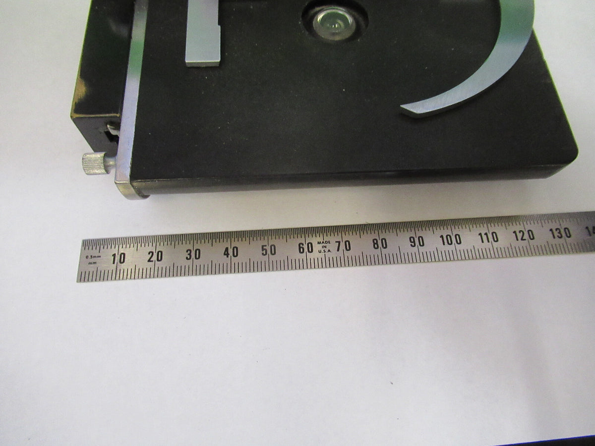 BAUSCH LOMB  STAGE TABLE XY MICROSCOPE PART OPTICS AS PICTURED &F3-B-57