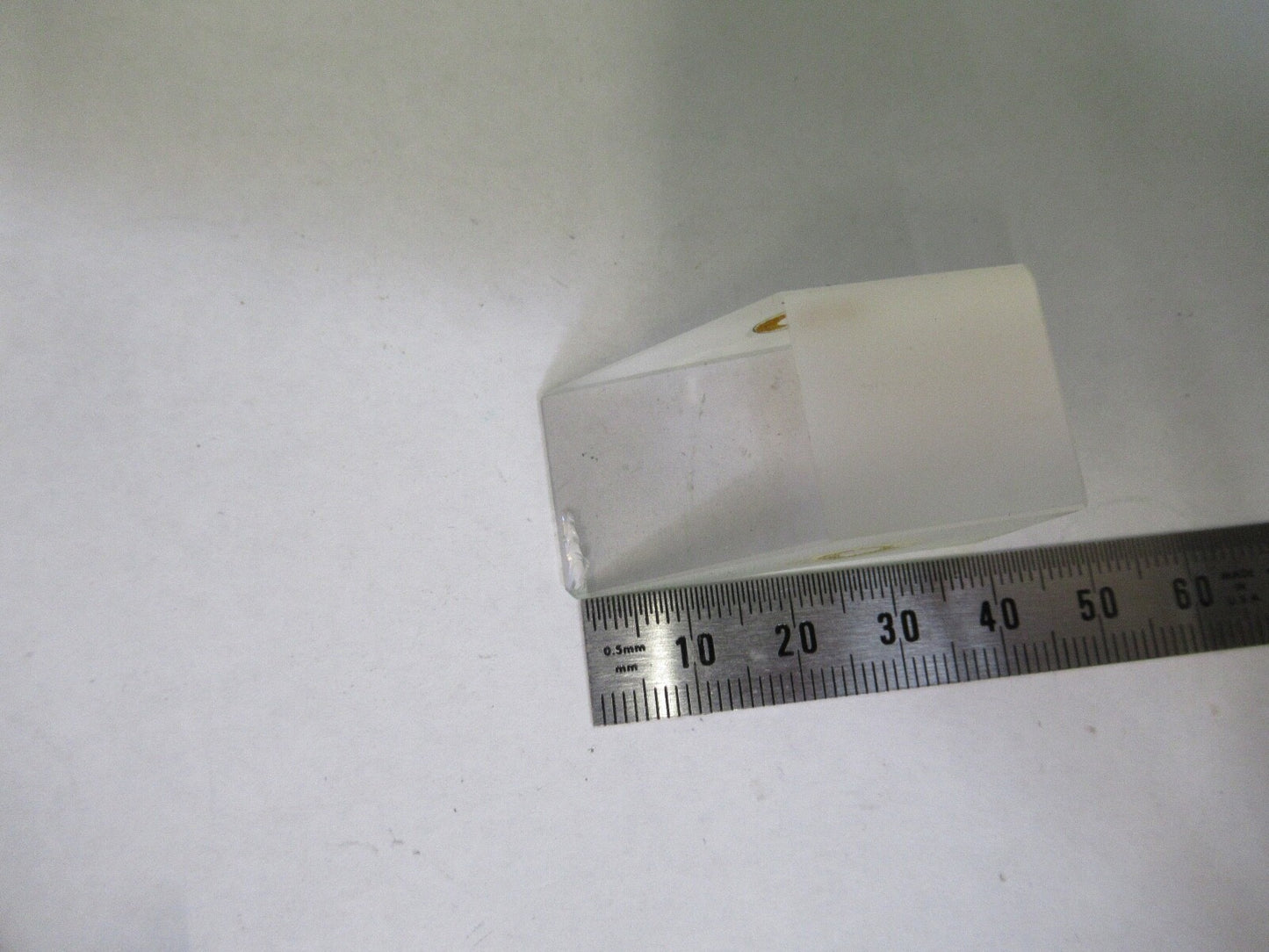 BAUSCH LOMB GLASS PRISM HEAD OPTICS MICROSCOPE PART as pictured H3-B-13