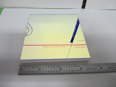 OPTISCHES POLARISIERTES BESCHICHTETES FENSTER MIL SPEC LASER OPTICS BIN#L3-02