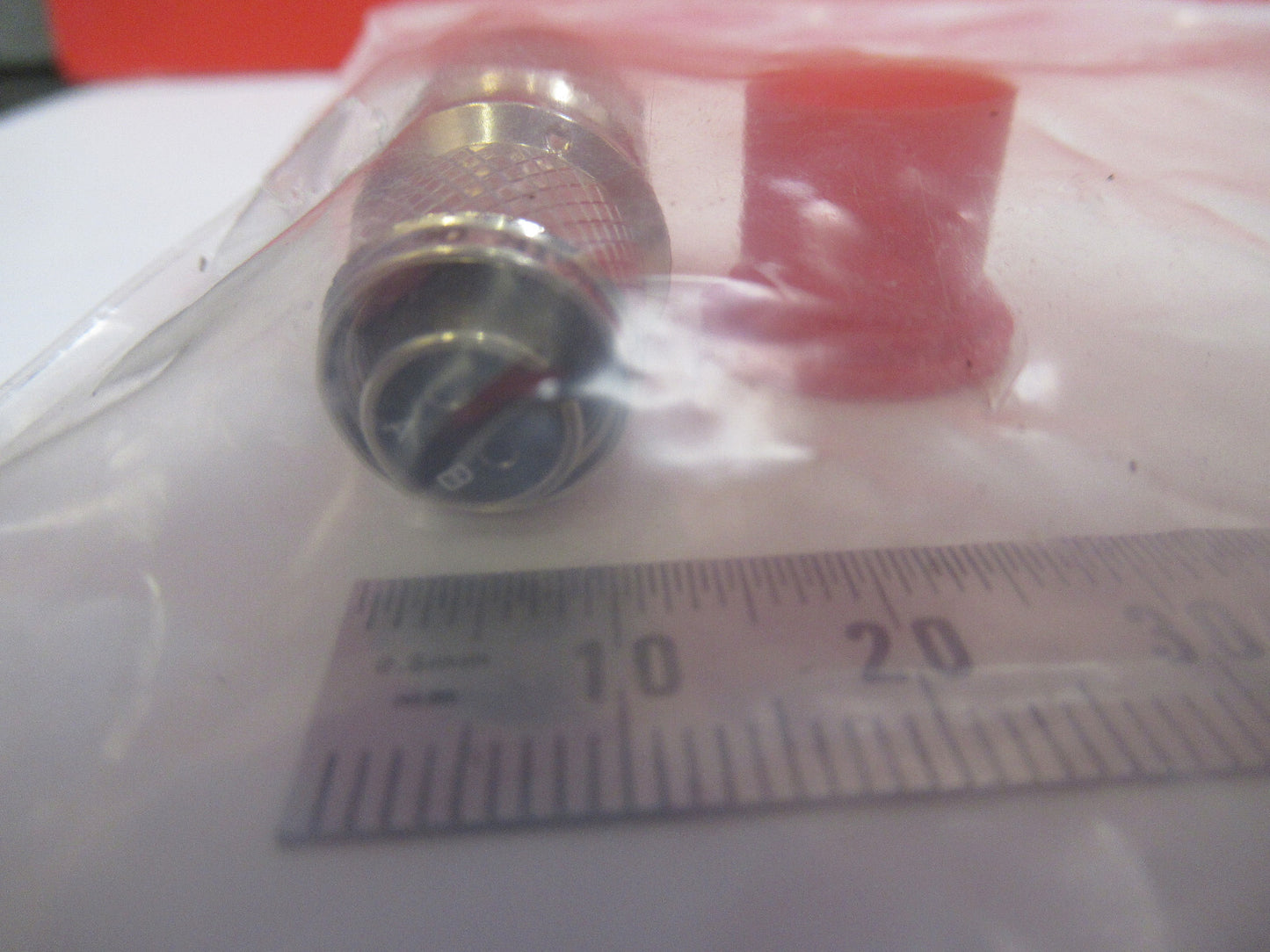 ACCELEROMETER  CONNECTOR 7/16 GLENAIR GC345 HIGH TEMP 2 PINS AS PICTURED S3-B-69