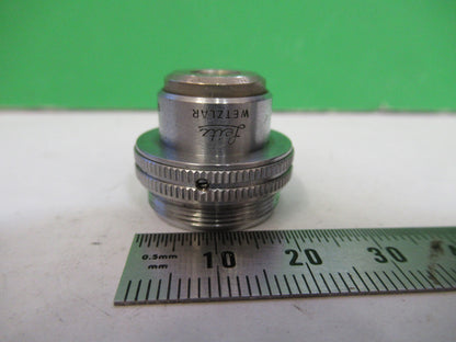 OBJECTIVE ERNST LEITZ 3.5X /170 OPTICS MICROSCOPE PART AS PICTURED X2-A-92