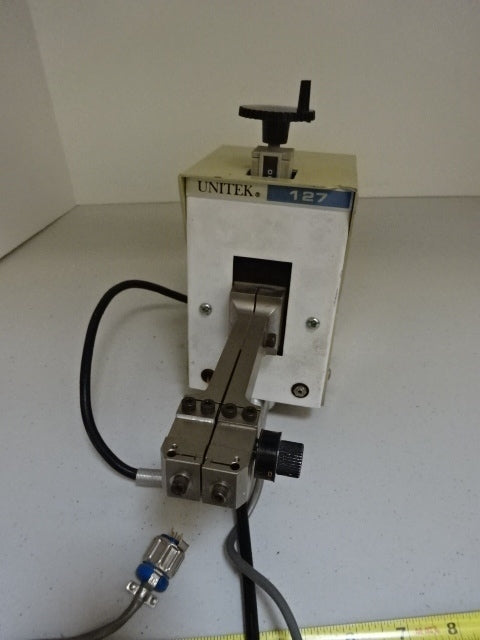 UNITEK MIYACHI 127 UNIPULSE PARALLEL GAP WELDING HEAD UNTESTED AS IS #TC-2