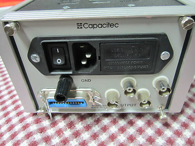 Capacitec 4100-sl capacitance amplifier for sensor displacement or vibration