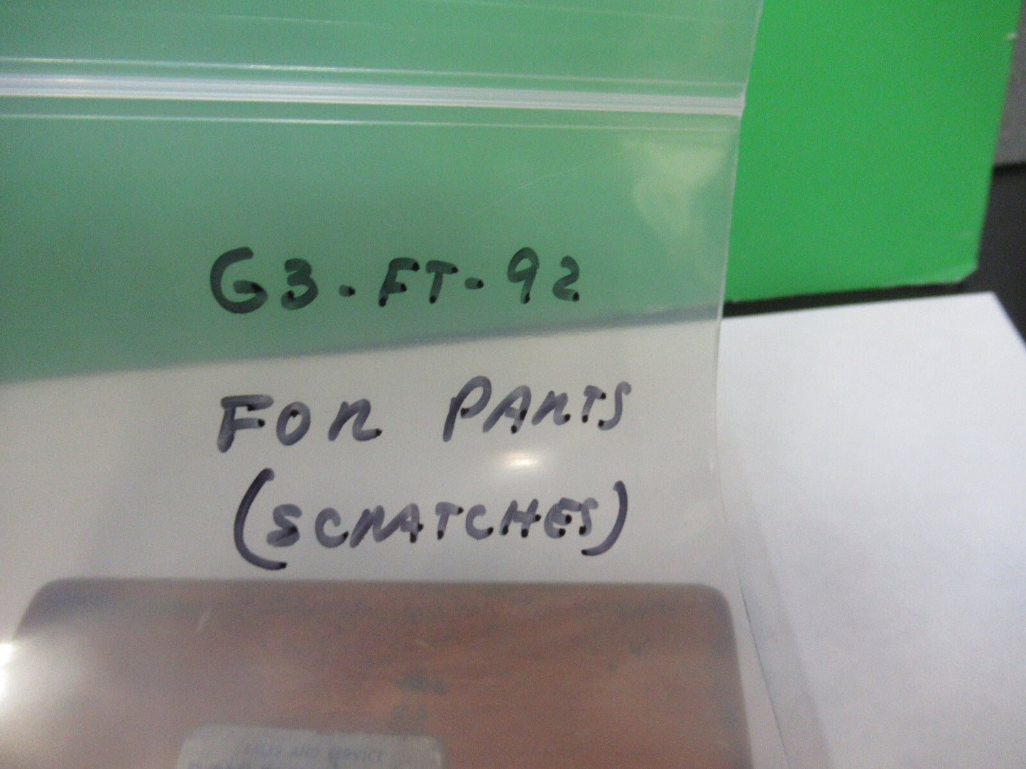 or Repair Optical Flat Substrate Fused silica Pictured