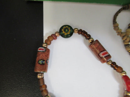 LOT JEWELRY FANTASY HANDMADE WRISTBAND NECKLACE ETC AS PICTURED X4-A-67
